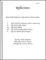 Reflections SSAA Vocal Score cover